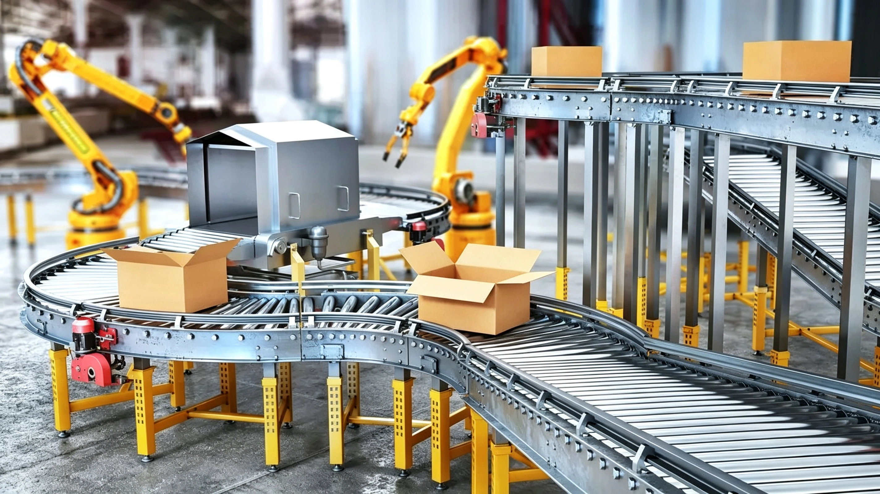 Engineers in a modern smart factory control room monitoring real-time production environmental data Engineers in a modern smart factory control room monitoring real-time production environmental data including temperature, humidity and air velocity on multiple screens