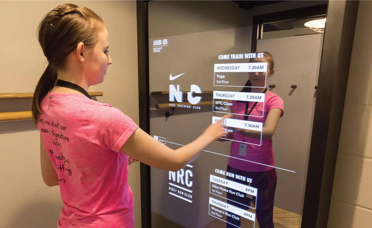 Touch film FPC ribbon and controller boar Curved glass display with projected capacitive touch film sensor layer