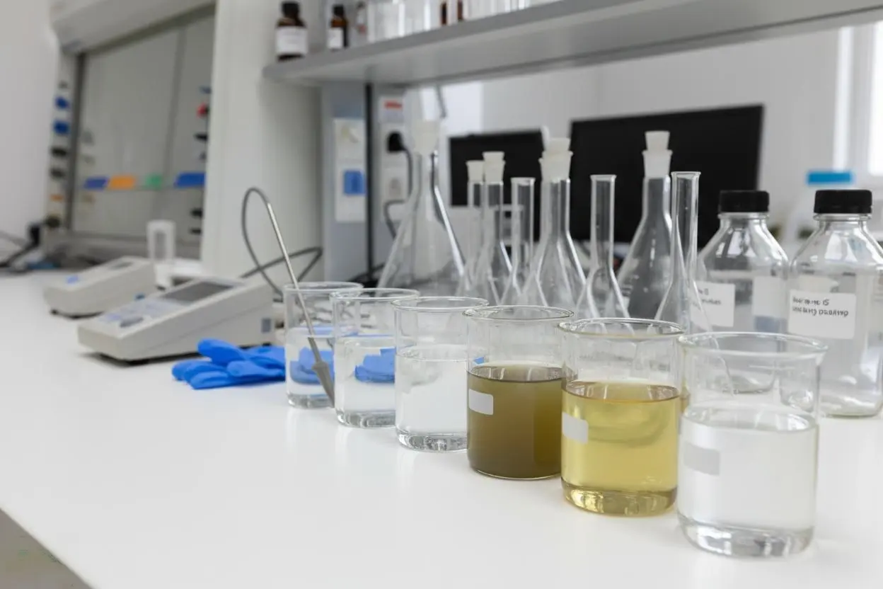 Water quality analysis testing